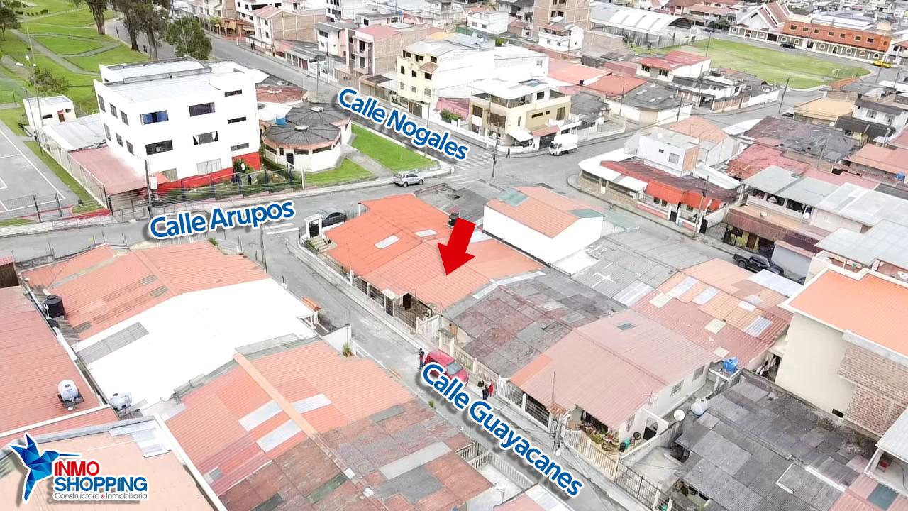 Casa en venta en el barrio La Pradera - Calle Guayacanes, entre Catamayo y Arupos - Loja - Ecuador